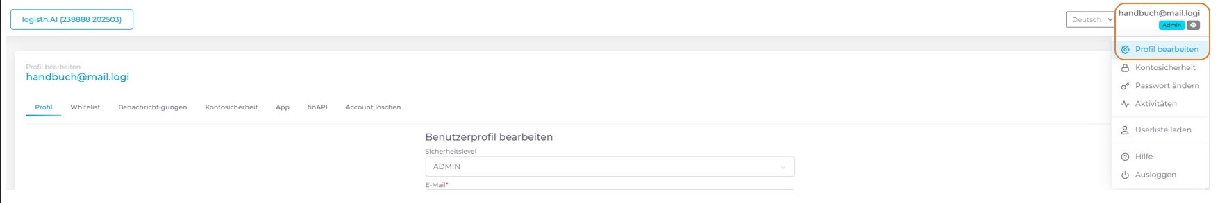 Benutzer verwalten