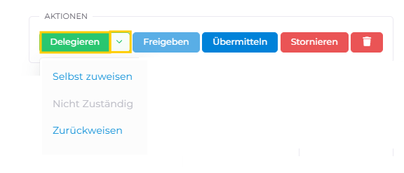 Delegieren Delegieren